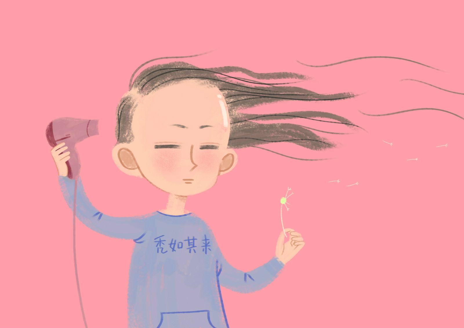 洗头掉的头发都可以滚成球了,请问还有救吗?-还原水