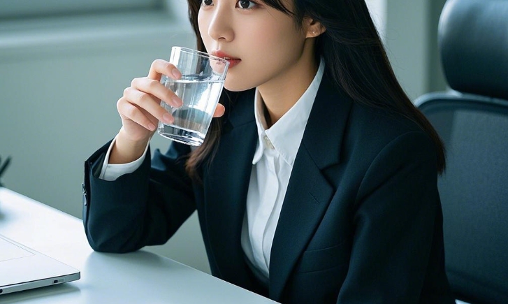 喝水