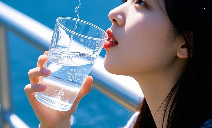 喝水